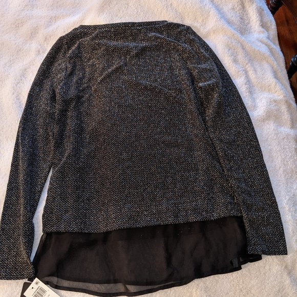 INC International Concepts Metallic Sweater - Picture 2 of 5